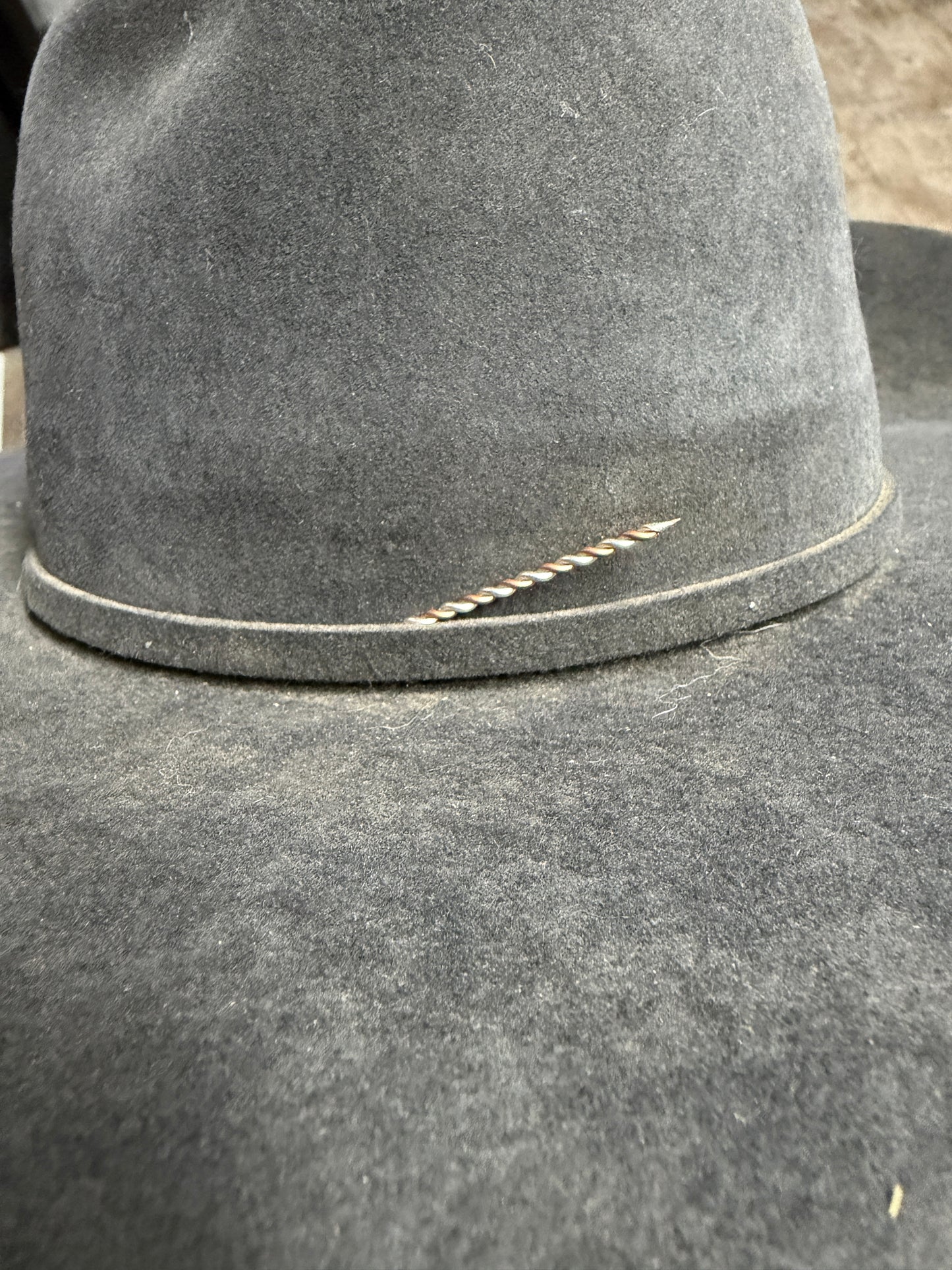 Silver & Copper Twisted Toothpick